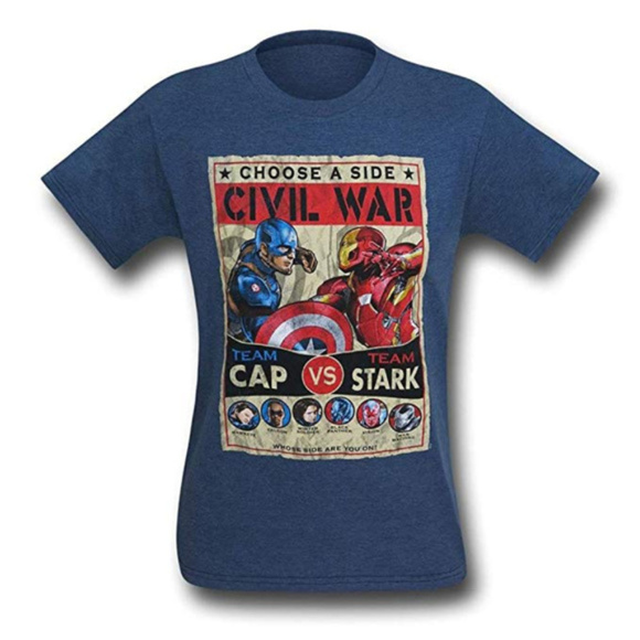 Captain America Civil War Culmination T-Shirt sz S - Picture 1 of 2